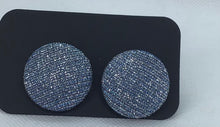 Load image into Gallery viewer, Fabric Stud Earrings