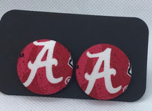 Load image into Gallery viewer, Fabric Stud Earrings