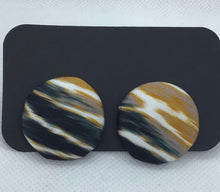 Load image into Gallery viewer, Fabric Stud Earrings