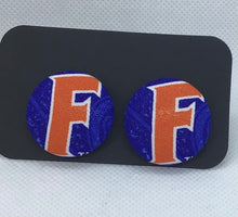 Load image into Gallery viewer, Fabric Stud Earrings