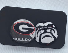 Load image into Gallery viewer, Fabric Stud Earrings