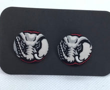 Load image into Gallery viewer, Fabric Stud Earrings