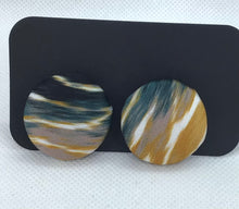 Load image into Gallery viewer, Fabric Stud Earrings