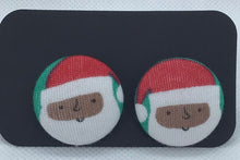 Load image into Gallery viewer, Fabric Stud Earrings