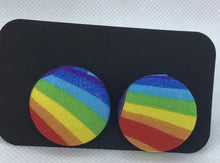 Load image into Gallery viewer, Fabric Stud Earrings