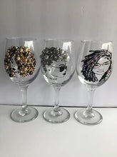 Load image into Gallery viewer, 20oz Handmade Bling Wine Glasses & Coffee Mugs