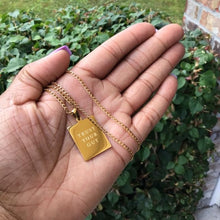 Load image into Gallery viewer, Trust You Gut Necklace