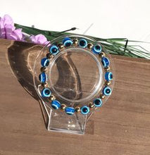 Load image into Gallery viewer, Evil Eye beaded bracelet