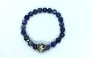 Crown Bead Bracelet