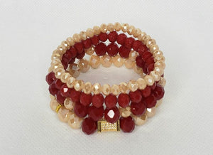 Red and Cream stack