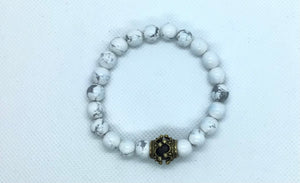 Crown Bead Bracelet