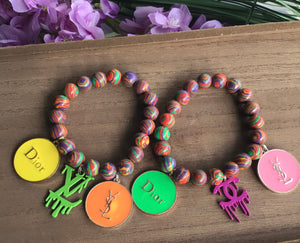 Candy land bracelet set