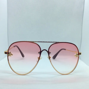 “Queen Bee” Aviator sunglasses