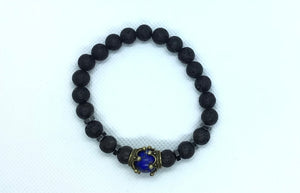 Crown Bead Bracelet