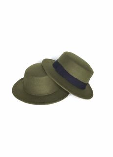 Flat Top Wide Brim Hat