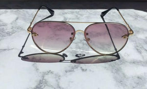 “Queen Bee” Aviator sunglasses